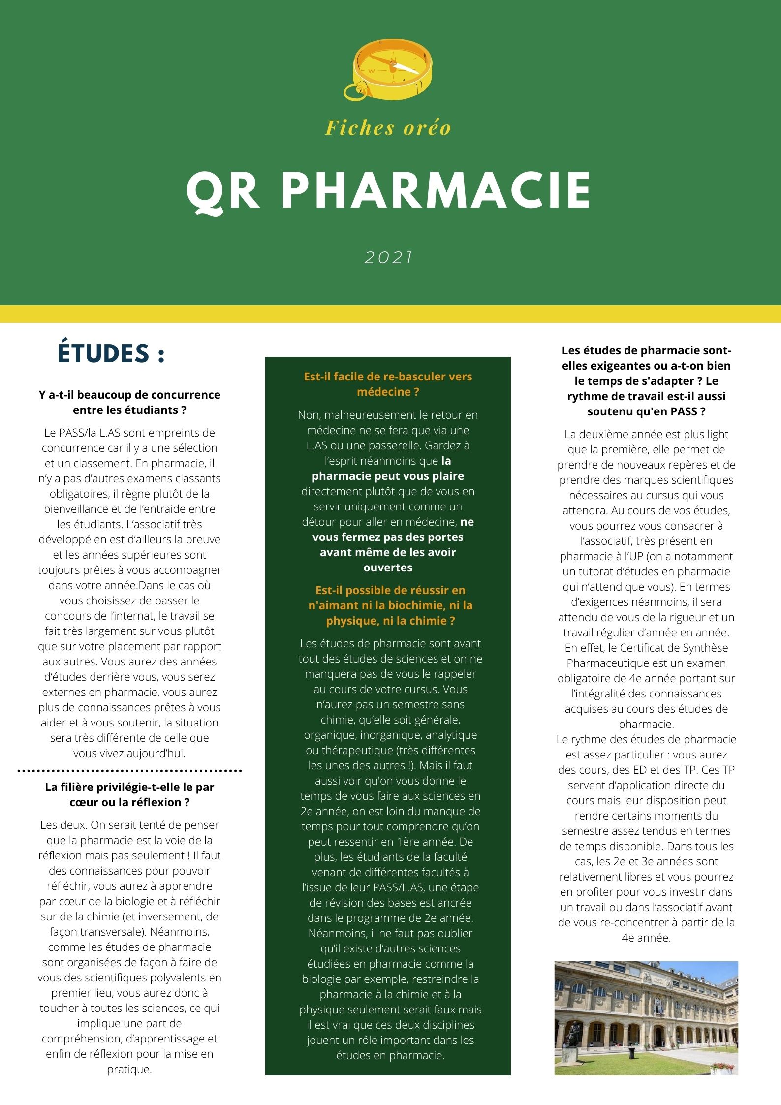 Affiche filière Oréo Pharma 2